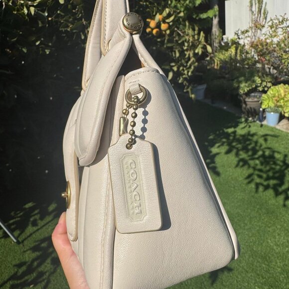 Coach Willis Top Handle 18 With Quilting C3844 (Modern Winnie) - Picture 7 of 8